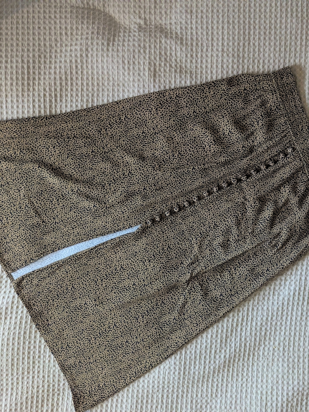 LOFT Leopard Print Midi Skirt - Brown and Black - Picture 2 of 8